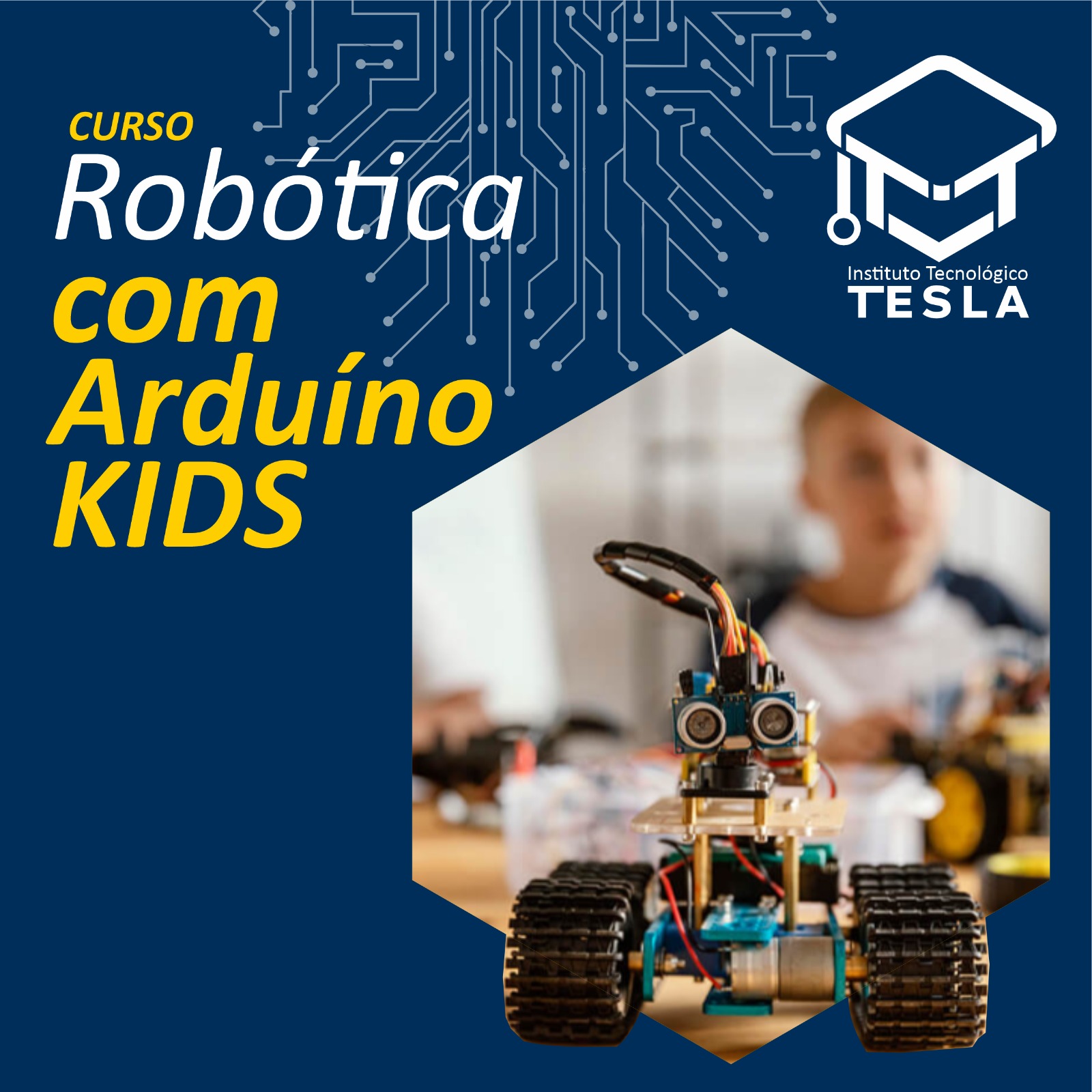 Robótica com arduino KIDS – Instituto Tesla